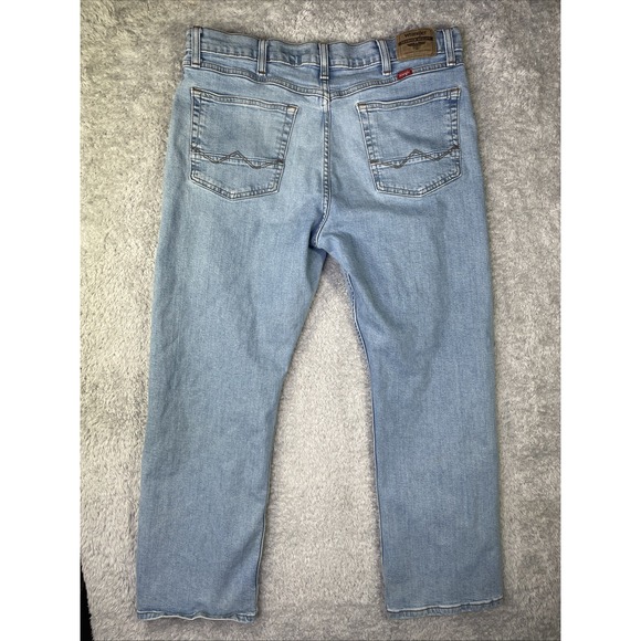 Men's Wrangler Relaxed Boot Jeans - 98RBWDN - Size 36x29 - Picture 10 of 10
